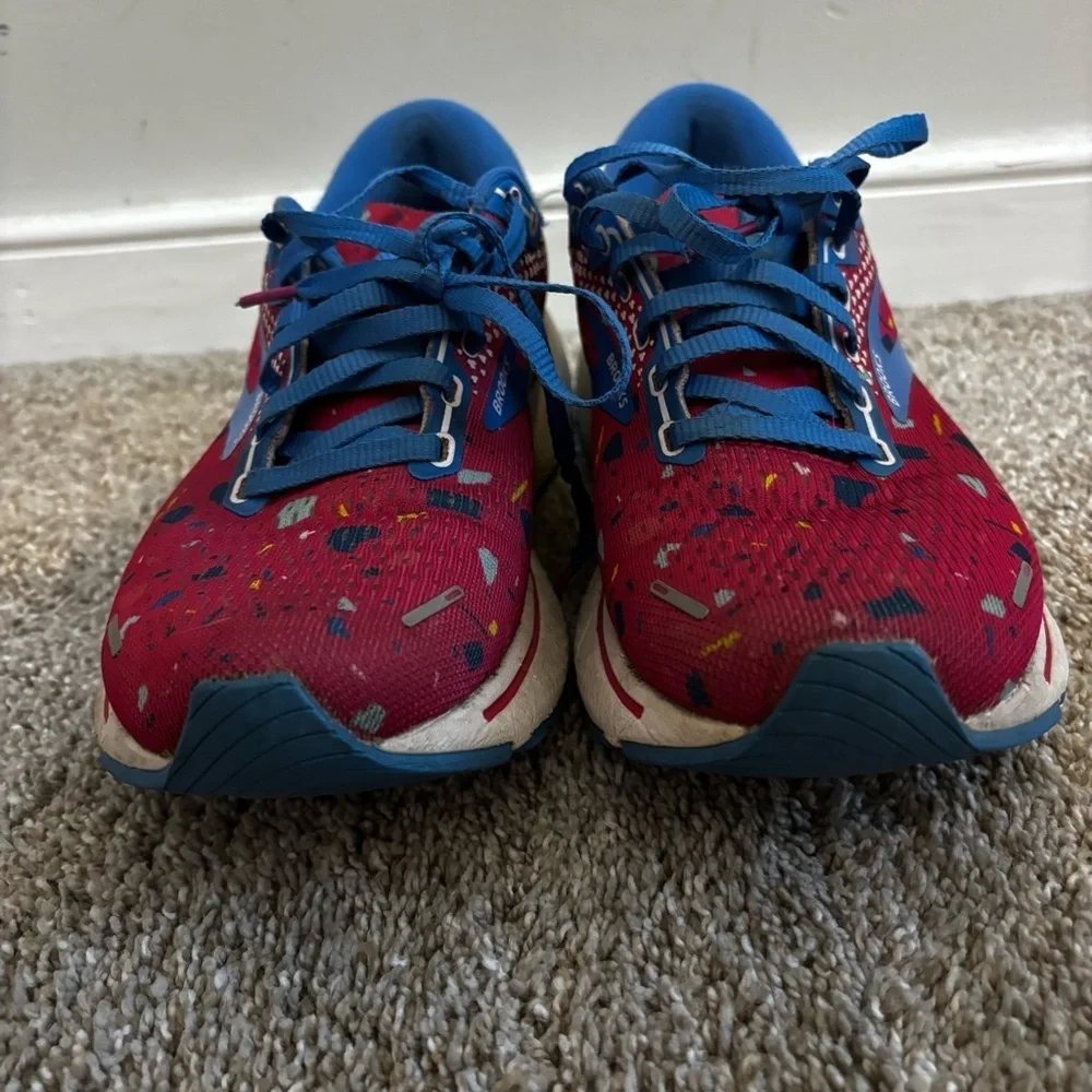 BROOKS Ghost 14 Beetroot/Campanula/Pink Women’s Running Shoe Size 7.5